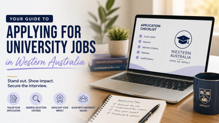 WA University Job Application Guide